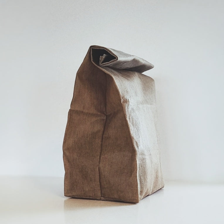 Linen Beeswax Bread Bag