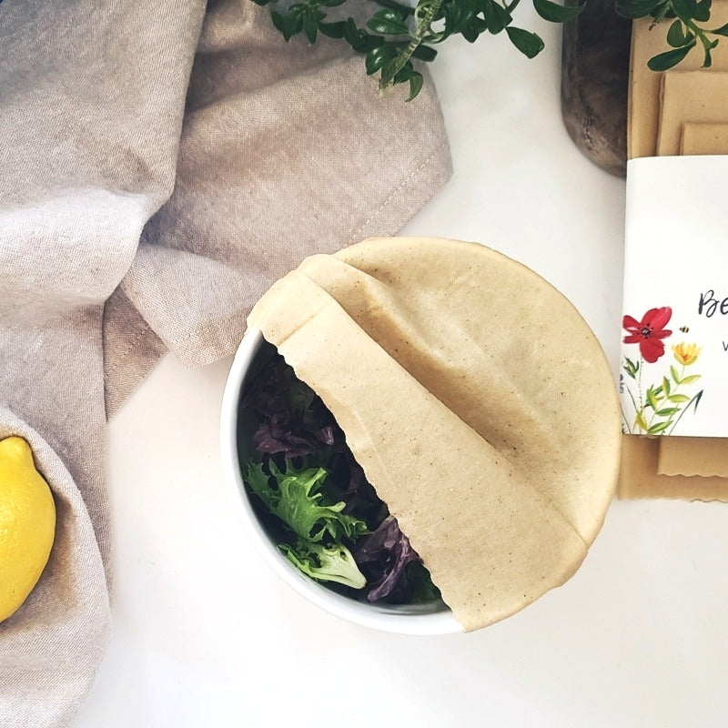 Beeswax Wraps - Natural Cotton