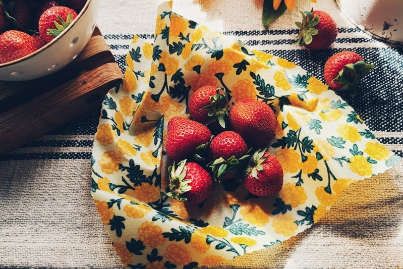 Beeswax Wraps - Lemon Blossom