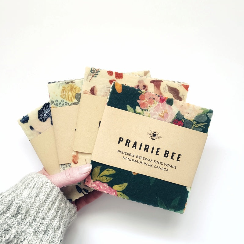 reusable beeswax food wraps made in canada