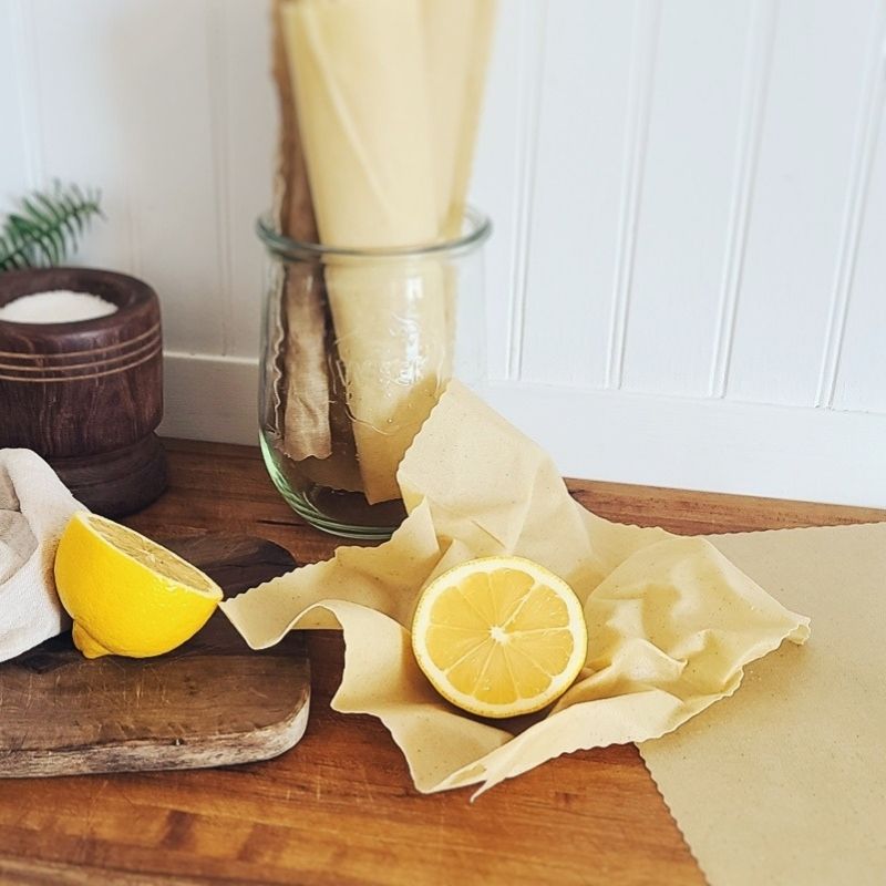 Beeswax Wraps - Natural Cotton