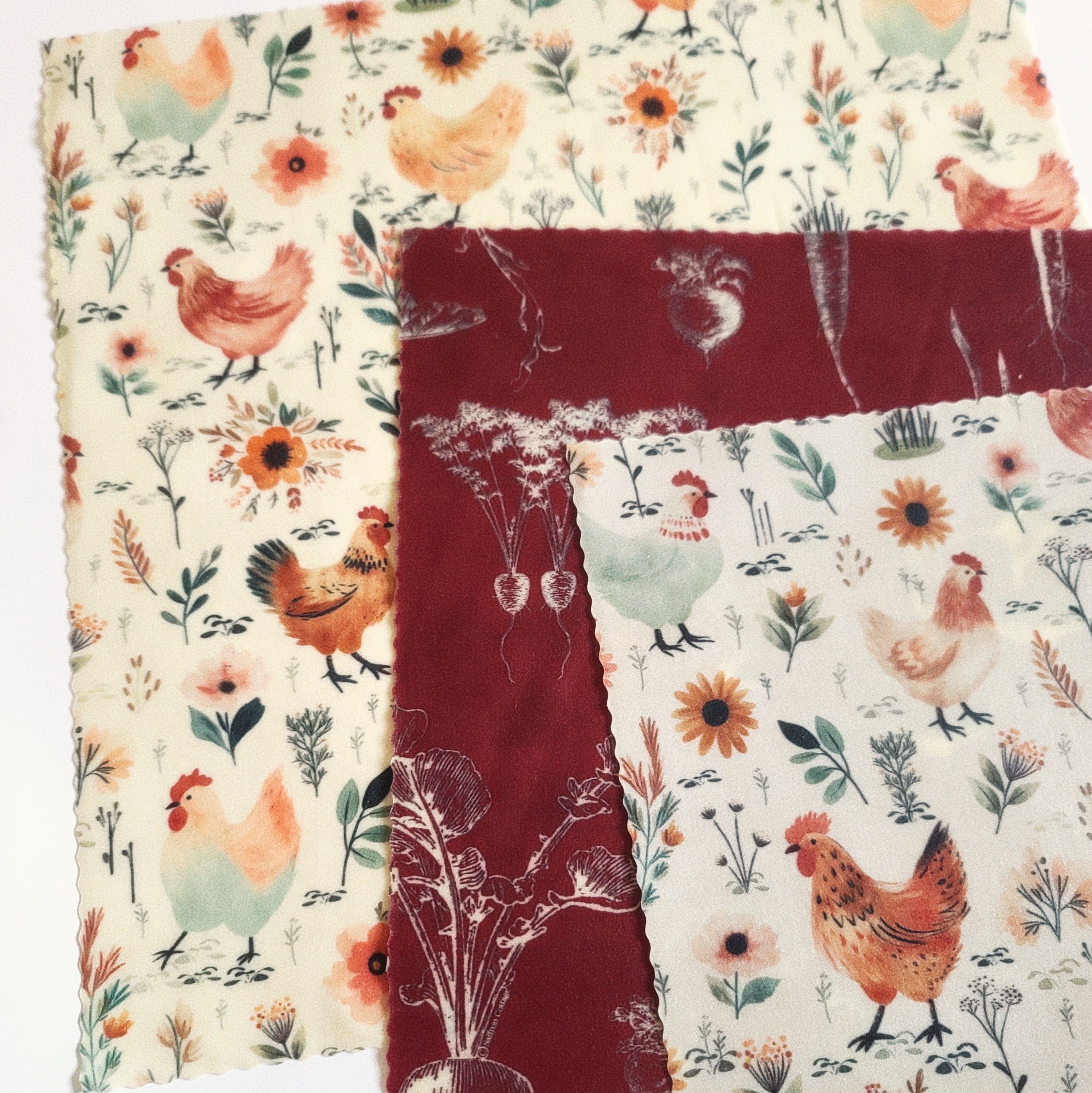 Beeswax Food Wraps - Happy Hens