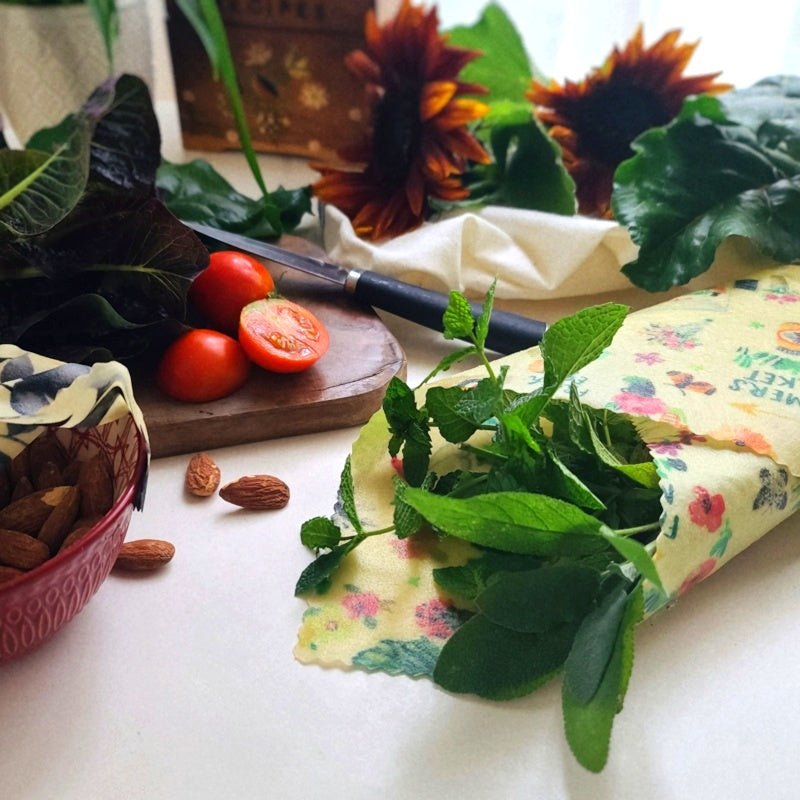 Beeswax Wraps Set of 5- Maker's Choice