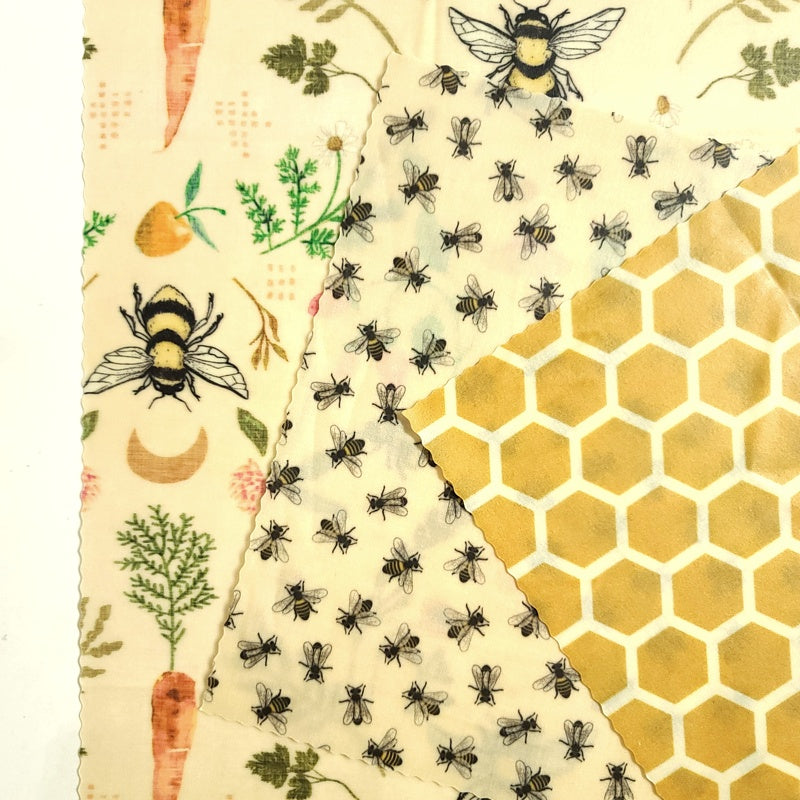 Beeswax Wraps - Honey Bee
