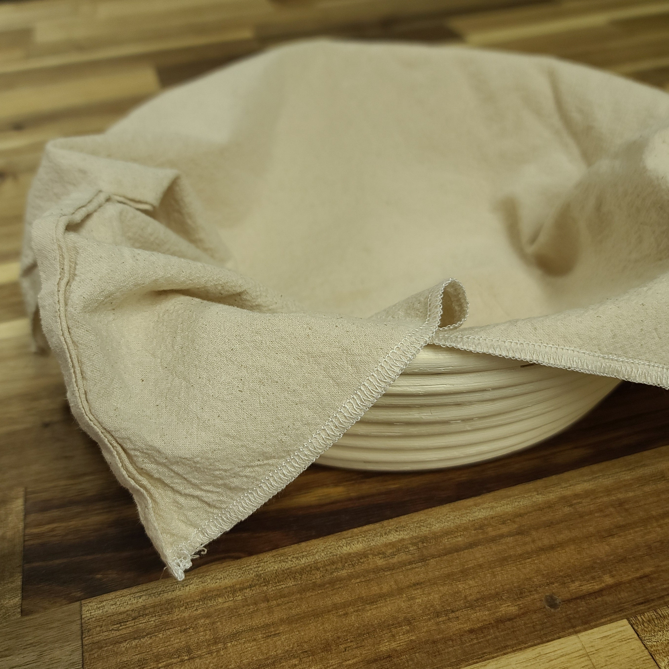 Cotton muslin banneton liner 