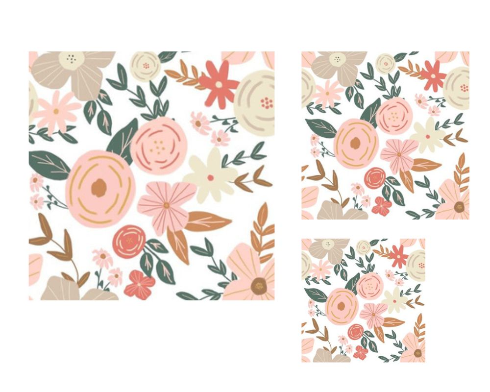 Beeswax Wraps - Neutral Florals