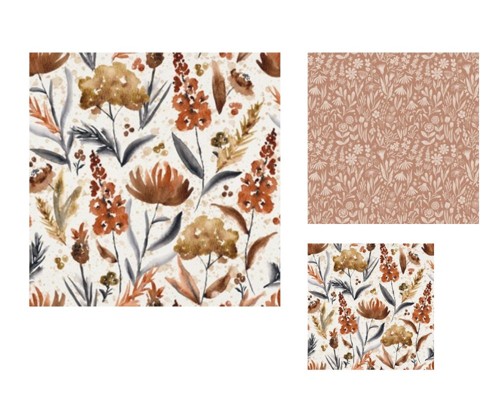 Beeswax Wraps - Fall Florals
