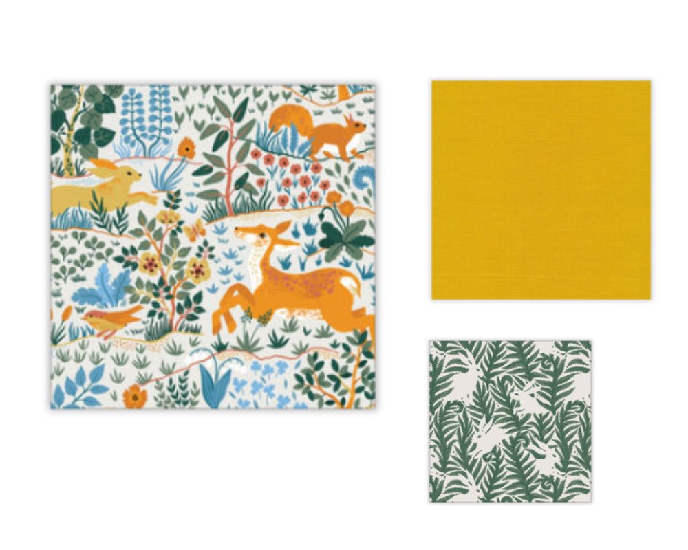 Beeswax Wraps - Forest Set of 3