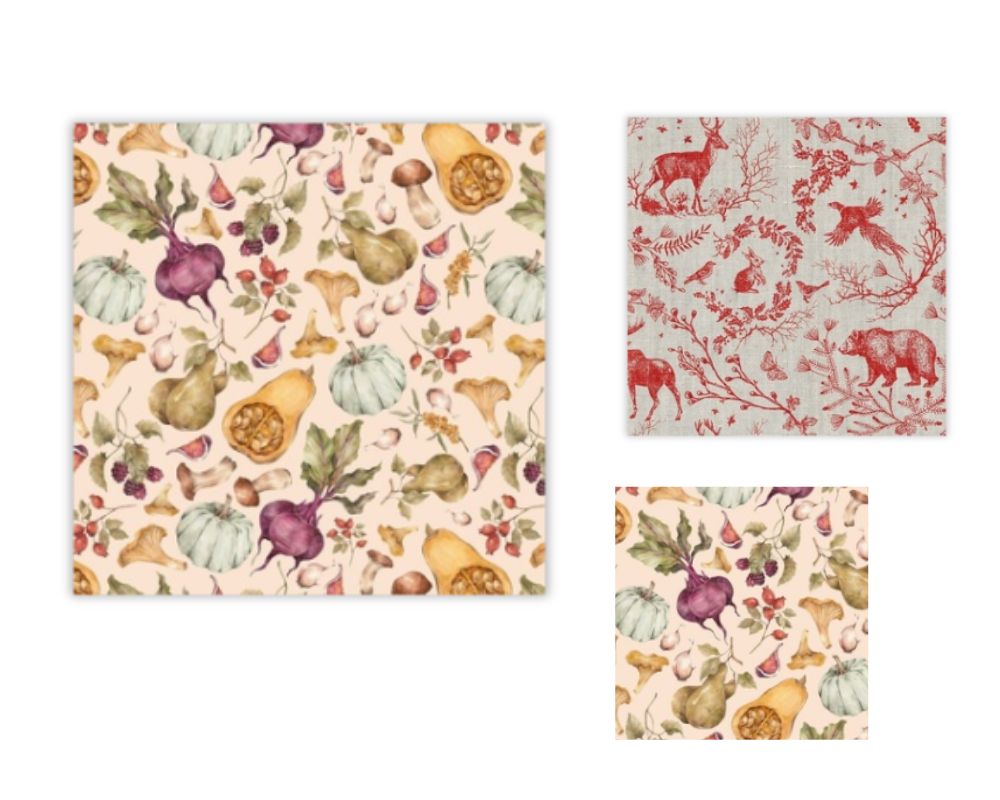 Beeswax Wraps - Autumn