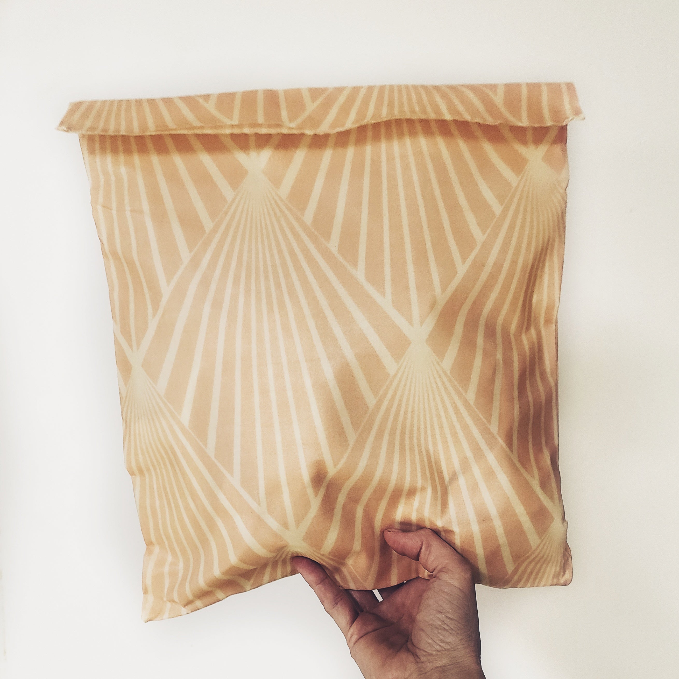 Beeswax Bread Bag - Blush