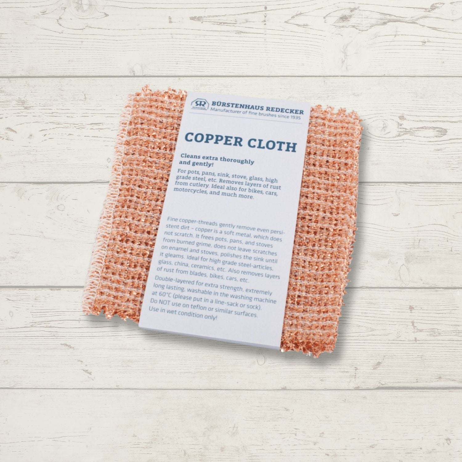 Redecker Copper Cleaning Cloth